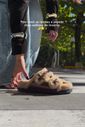 CAPUCINE - PAPETE FLATFORM FEMININA PELOS MARROM CAPUCINE - PAPETE FLATFORM FEMININA PELOS MARROM
