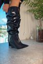 GAIA - BOTA FEMININA CANO LONGO SLOUCH AZUL ESCURO GAIA - BOTA FEMININA CANO LONGO SLOUCH AZUL ESCURO