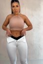 CALÇA JEANS SKINNY POWER BRANCA NIAH CALÇA JEANS SKINNY POWER BRANCA NIAH