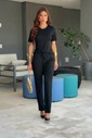 CONJUNTO CALÇA E BÁSICA - PRETO
