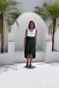 SAIA ENVELOPE MIDI - VERDE MILITAR