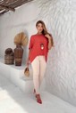 BLUSA RECORTES - TELHA