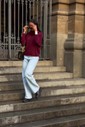 BLUSA MORCEGO LÃZINHA - BORDÔ BLUSA MORCEGO LÃZINHA - BORDÔ