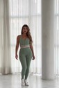 CONJUNTO FITNESS TOP E LEGGING - VERDE MALVA