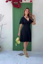 VESTIDO BUSTO NÓ CURTO - PRETO