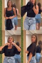CONJUNTO REGATA E BLUSA SOBREPOSTA - OFF CONJUNTO REGATA E BLUSA SOBREPOSTA - OFF