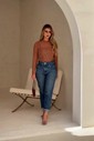CONJUNTO BLUSA RENDA E REGATA - MOCHA MOUSSE CONJUNTO BLUSA RENDA E REGATA - MOCHA MOUSSE