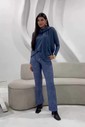 BLUSA LÃZINHA AMPLA - AZUL JEANS