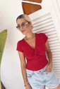 BLUSA BUSTO NÓ - VERMELHA BLUSA BUSTO NÓ - VERMELHA
