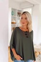 BLUSA MORCEGO - VERDE MILITAR BLUSA MORCEGO - VERDE MILITAR