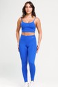 Conjunto Feminino Fitness Legging e Top Azul Royal Conjunto Feminino Fitness Legging e Top Azul Royal