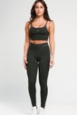 Conjunto Feminino Fitness Legging e Top Verde Sálvia Conjunto Feminino Fitness Legging e Top Verde Sálvia