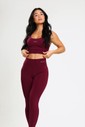 Conjunto Feminino Fitness Legging e Top Bordô Conjunto Feminino Fitness Legging e Top Bordô