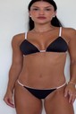 CONJUNTO: TOP LOLA E CACINHA KIM BLACK+WHITE CONJUNTO: TOP LOLA E CACINHA KIM BLACK+WHITE