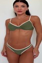 CONJUNTO: TOP GABI E CALCINHA DUDA MILITAR+OFF