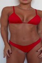CONJUNTO: TOP LOLA E ASA DELTA CARMIN CONJUNTO: TOP LOLA E ASA DELTA CARMIN