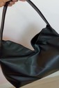 Bolsa Eva Preta Shopper Grande Minimalista