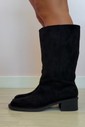 Bota Cano Alto Emily Preto