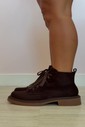 Bota Coturno Flávia Marrom