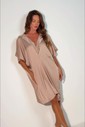 KAFTAN ACETINADA - CLÁSSICOS ACETINADOS MOCHA MOUSSE