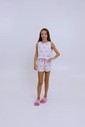 Pijama Infantil Feminino Regata Com Shorts