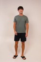 Pijama Masculino Manga Curta Com Bermuda
