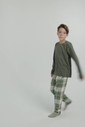 Pijama Masculino Infantil Manga Longa Com Calça