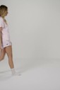Pijama Feminino Manga Curta Com Shorts