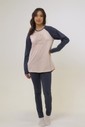 Pijama Manga Longa com Legging Feminino