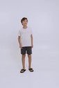 Pijama Masculino Infantil Manga Curta Com Bermuda