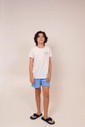 Pijama Masculino Infantil Manga Curta Com Bermuda