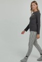 Pijama Feminino Manga Longa com Calça