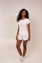 Pijama Feminino Manga Curta com Shorts
