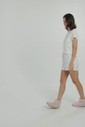 Pijama Feminino Manga Curta com Shorts