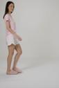 Pijama Feminino Manga Curta com Shorts