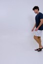Pijama Masculino Manga Curta Com Bermuda