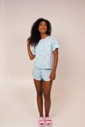 Pijama Feminino Manga Curta com Shorts