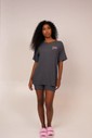 Pijama Feminino Manga Curta com Bermuda Ciclista
