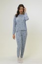 Pijama Feminino Manga Longa com Calça