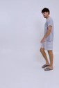 Pijama Masculino Manga Curta Com Shorts