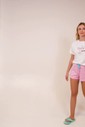 Pijama Feminino Manga Curta com Shorts