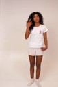 Pijama Feminino Manga Curta com Shorts Pijama Feminino Manga Curta com Shorts