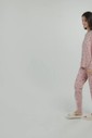 Pijama Feminino Manga Longa Com Calça