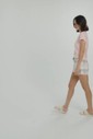 Pijama Feminino Manga Curta com Shorts