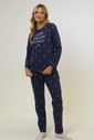 Pijama Feminino Manga Longa com Calça