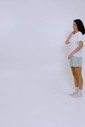 Pijama Feminino Manga Curta Com Shorts