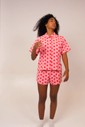 Pijama Feminino Manga Curta Americano com Shorts