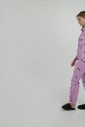 Pijama Feminino Manga Longa Americano com Calça