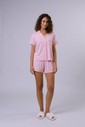Pijama Feminino Manga Curta Americano Com Shorts Pijama Feminino Manga Curta Americano Com Shorts