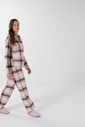 Pijama Feminino Americano Manga Longa Com Calça Pijama Feminino Americano Manga Longa Com Calça